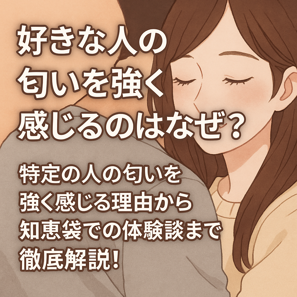 好きな人の匂いを強く感じるのはなぜ？特定の人の匂いを強く感じる理由から知恵袋での体験談まで徹底解説！